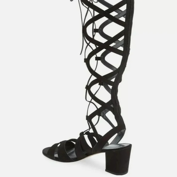 Stuart Weitzman Grecian Tall Gladiator Sandal Heel - Picture 5 of 11